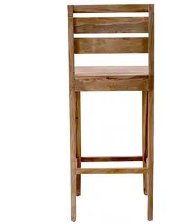 Stolička barová 45x110x45 indický masív palisander