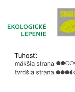 KONDELA Tempo Comfort penový matrac 80x200 cm biela