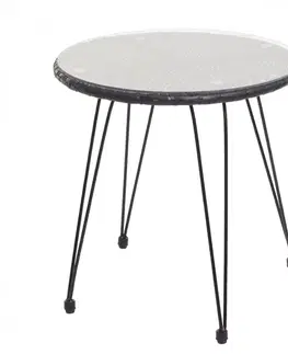 Záhradná balkónová súprava 3 ks Dekorhome