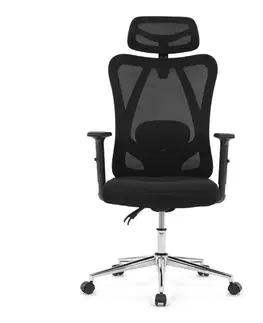 Autronic KA-R216 BK Kancelárska stolička, čierna
