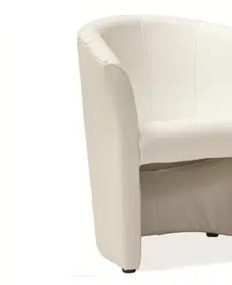 Kreslo KM1 biele