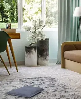 ArtElta Jednolôžková posteľ PARYS hnedá | 80 x 190 cm Farba: Alova 67, Prevedenie: ľavé