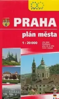 Praha plán města