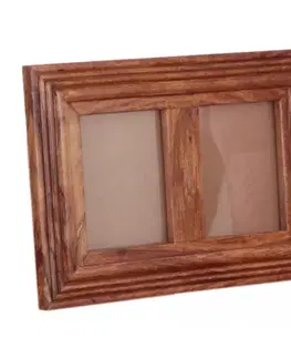 Fotorámček pre 2 foto Kali indický masív palisander
