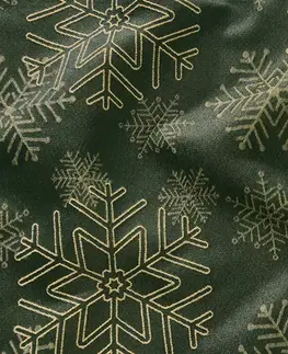 Žakárový obrus, zelený, nadmerná veľkosť