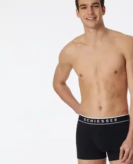 Boxerky SCHIESSER, 3 ks, čierne
