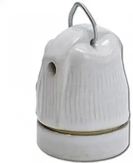 Objímka keramická E27 4A 250V závesná