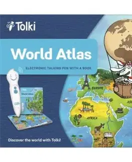 Tolki Pen + World Atlas (Kúzelné čítanie v angličtine)