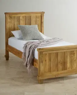 Posteľ Devi 90x200 indický masív mango