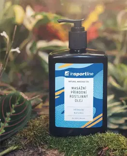 inSPORTline Masážny prírodný rastlinný olej natural 500 ml