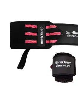 GymBeam Bandáže na zápästia Pink
