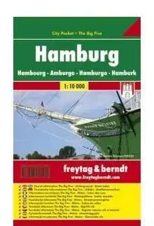 Hamburg City Pocket 1:10 000 - turistická mapa