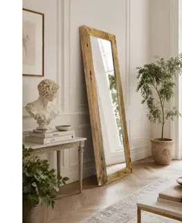 Zrkadlo Devi 60x170 indický masív mango