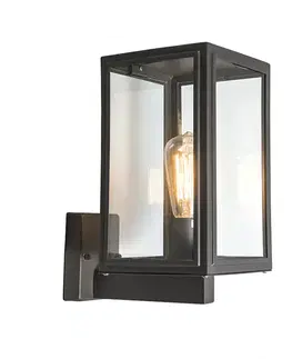 Priemyselná nástenná lampa sivá IP44 - Sutton Up