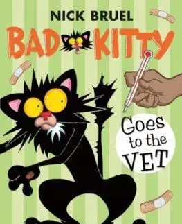 Bad Kitty Goes to the Vet (paperback black-and-white edition) - Nick Bruel, Nick Bruel