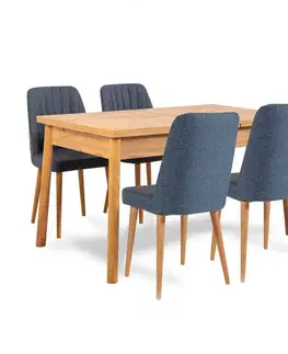 Set stola a stoličiek (5 kusov) Costa Atlantice-Navy Blue