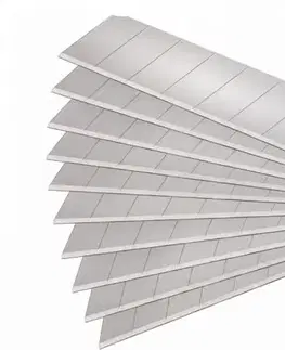 EXTOL PREMIUM Brity olamovacie do univ. noža, 10ks, 18x0,5mm, 7 segmentov, SK4