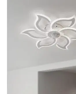 BRILAGI - stmievateľný stropný látor s LED 34 W, 230 V, Ø 83 cm, biely + diaľkové ovládanie WF-OSD-114-WHT