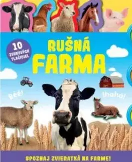 Rušná farma - 10 zvukových tlačidiel - Hannah Campling