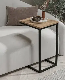 Príručný stolík / Odkladací stolík Davin - Walnut