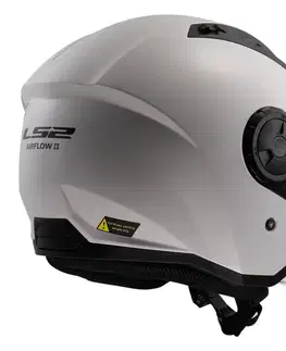 LS2 OF616 Airflow II Solid Gloss White XXL (63-64)