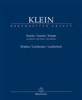 Sonáta pro klavír: Krajina - Gideon Klein