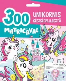 Unikornis készségfejlesztő - 300 matricával
