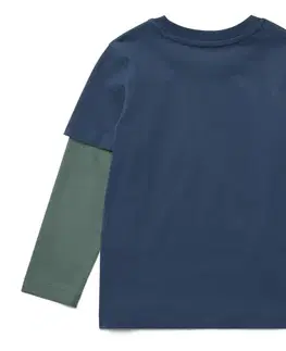 Detské tričká s dlhým rukávom 2 v 1, 2 ks
