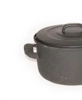 BELIS - Hrniec Stabil Extra s pokrievkou, 24cm, 5,5L, liatina
