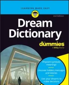 Dream Dictionary For Dummies - Penney Peirceová