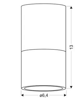 Stropné svetlo TUBA Candellux
