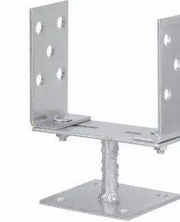 Pätka Stĺpíka Nastaviteľná s Plechom PB14 60-140x3,5