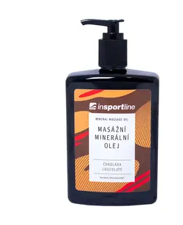 inSPORTline Masážny minerálny olej čokoláda 500 ml