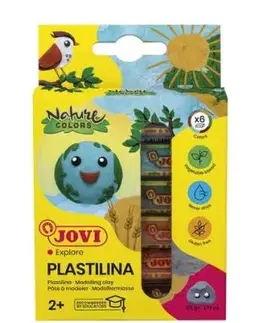 JOVI plastelína príroda 6x15 g