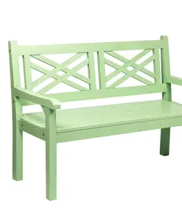 Záhradná drevená lavička FABLA 124 cm Tempo Kondela