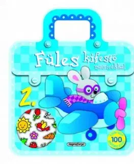 Füles kifestő matricákkal 2: Repülő - Több mint 100 db matricával