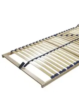 KONDELA Twinflex New polohovateľný lamelový rošt 90x200 cm brezové drevo / plast