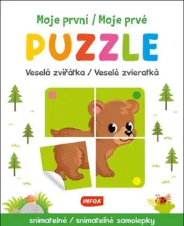 Moje první PUZZLE - Veselá zvířátka (CZ/SK vydanie)
