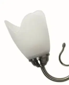 Nástenná lampa saténový nikel nástenná lampa Niva
