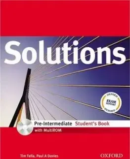 Solutions Pre-Intermediate Student´s Book with MultiROM Pack - Paul A. Davies, Tim Falla