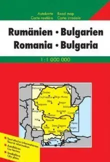 Automapa Rumunsko-Bulharsko 1:1 000 000