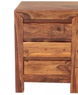 Nočný stolík 45x60x40 Gani z indického masívu palisander