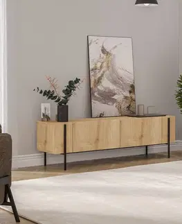 TV stolík Herman - Sapphire Oak