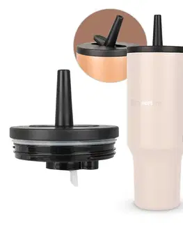 inSPORTline Náhradné viečko pre termohrnček Cocoanna 1200ml kávová
