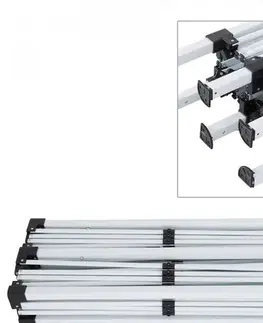 Výsuvný záhradný altánok 3x6m D7098 béžová Dekorhome