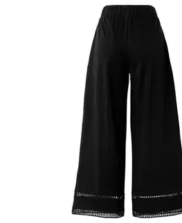 Nohavice culottes s výšivkou