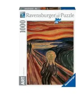 Puzzle Edvard Munch: Výkrik 1000 Ravensburger - Ravensburger