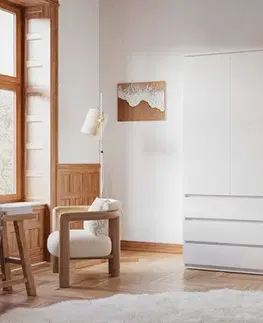 SONIJA COMBI šatníková skriňa, biela