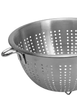 Kinekus Cedník s rúčkou, s nožičkami, nerezový, priemer 21cm