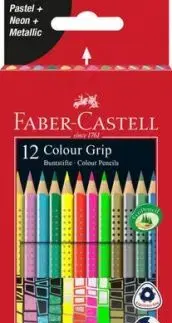 Pastelky Faber-Castell Colour Grip špeciálna edícia 12 ks